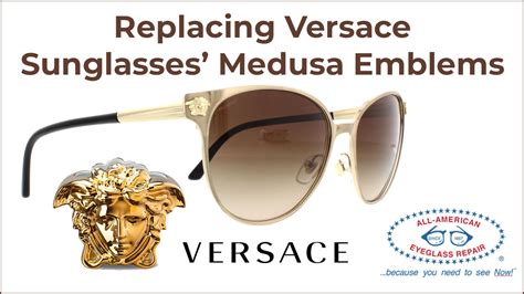 versace sunglasses repair parts|Versace eyeglass replacement parts.